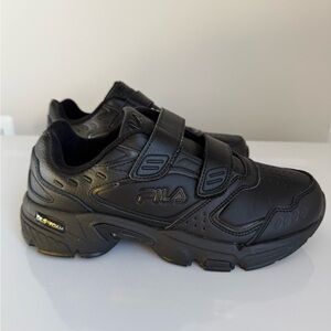 Fila Black Memory Foam Unisex Sneakers